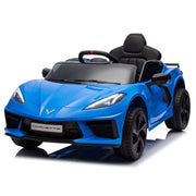 12V Chevrolet Corvette C8 Kids Ride On One Seater Electric Car with RC