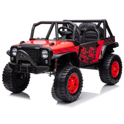 24V Raider Jeep 2 Seater Wrangler Style 4x4 Kids Ride On Cars With Remote Control