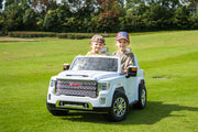 2026 Officially Licensed GMC Sierra 24V Kids Ride On 2 Seater Car, Rubber Tires, Leather Seat With RC