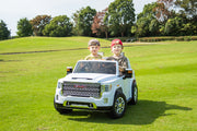 2026 Officially Licensed GMC Sierra 24V Kids Ride On 2 Seater Car, Rubber Tires, Leather Seat With RC