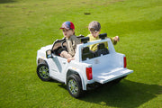 2026 Officially Licensed GMC Sierra 24V Kids Ride On 2 Seater Car, Rubber Tires, Leather Seat With RC