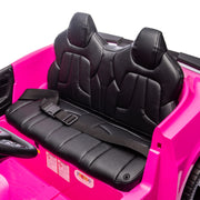 2026 Licensed 24V Chevrolet Corvette C8 Kids Ride On 2 Seater Car, Leather Seat, Rubber Tires