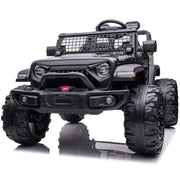 24V Xtreme Alpine 4WD Edition Kids Ride On 2 Seater Off-Road Jeep, Rubber Wheels, Leather Seats With With RC