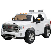 2026 Officially Licensed GMC Sierra 24V Kids Ride On 2 Seater Car, Rubber Tires, Leather Seat With RC