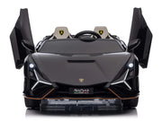 2026 Licensed 24V Luxurious Lamborghini Sian Kids Ride On Sport Car, Rubber Tires, Leather Seat, with Remote Control
