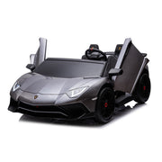 2026 24V XXL Licensed Lamborghini Aventador Brushless Motor electric 2 Seater Kids Ride On Cars Leather Seat Tubeless Air Tires