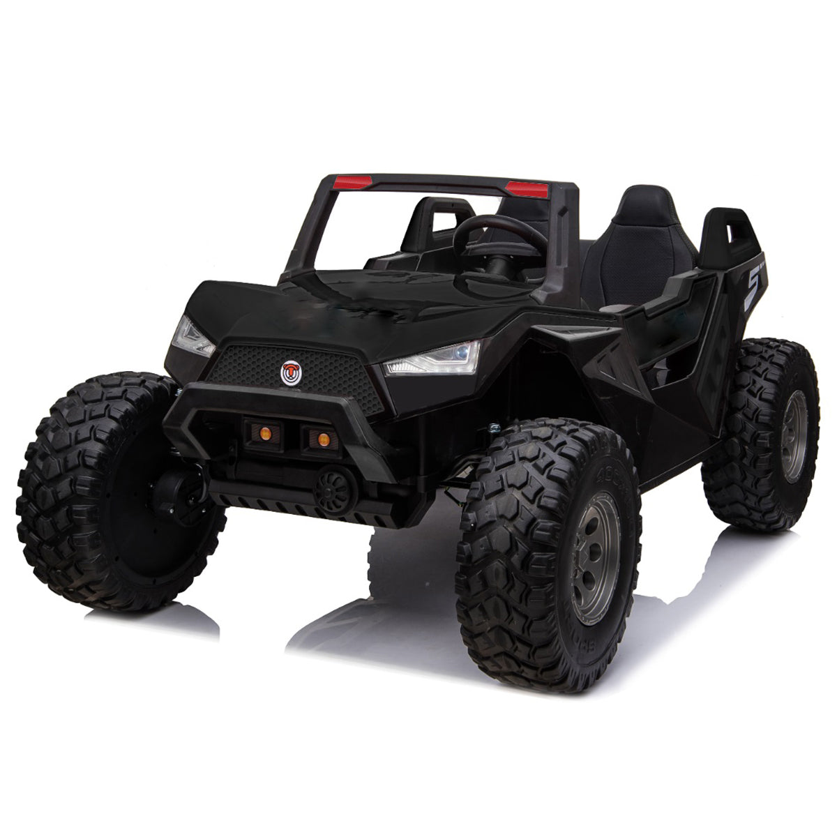 peg perego dune buggy 2 Seats Kids XXL Edition 4X4 Dune Buggy 24V Ride On UTV With Rubber Wheels and RC Black