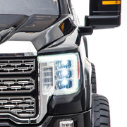 2026 Officially Licensed GMC Sierra 24V Kids Ride On 2 Seater Car, Rubber Tires, Leather Seat With RC