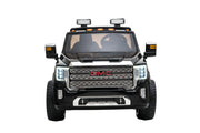 2026 Officially Licensed GMC Sierra 24V Kids Ride On 2 Seater Car, Rubber Tires, Leather Seat With RC