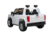 2026 Officially Licensed GMC Sierra 24V Kids Ride On 2 Seater Car, Rubber Tires, Leather Seat With RC