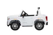 2026 Officially Licensed GMC Sierra 24V Kids Ride On 2 Seater Car, Rubber Tires, Leather Seat With RC
