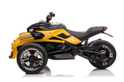 2026 Upgraded 24V Spider Bike Kids Ride On 2 Seater Electric Motorcycle with Exclusive Partner RC