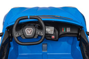 2026 Licensed 24V Chevrolet Corvette C8 Kids Ride On 2 Seater Car, Leather Seat, Rubber Tires