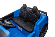 2026 Licensed 24V Chevrolet Corvette C8 Kids Ride On 2 Seater Car, Leather Seat, Rubber Tires