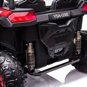 2026 XXL Dune Buggy 24V 2 Seater Kids Ride On Car 4x4 With Remote Control Adjustable Seat Rubber Tires