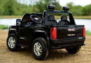 2026 Officially Licensed GMC Sierra 24V Kids Ride On 2 Seater Car, Rubber Tires, Leather Seat With RC