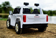 2026 Officially Licensed GMC Sierra 24V Kids Ride On 2 Seater Car, Rubber Tires, Leather Seat With RC
