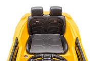 12V Chevrolet Camaro 2SS Kids Ride On One Seater Electric Car with Leather Seat, Rubber Tires and RC