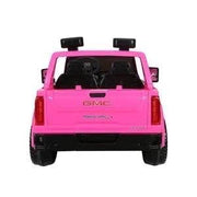 Licensed GMC Sierra 24V 2 Seater Kids Ride On Car With Remote Control Pink