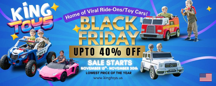 KingToys USA Black Friday Sale: Save Up to 40% Storewide