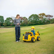2026 CAT Dump Truck 12V Kids Ride-On with Remote Control, Working Shovel & Realistic Construction Sounds With RC