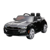 12V Chevrolet Camaro 2SS Kids Ride On One Seater Electric Car with Leather Seat, Rubber Tires and RC