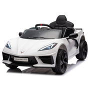2025 12V Chevrolet Corvette C8  Kids Ride On One Seater Electric Car with RC