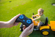 2026 12V Excavator Tractor Trailer Kids Ride On One Seater Electric Truck with RC and Wagon