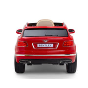 12V Licensed Bentley Bentayga Kids Ride On 1 Seater Car Rubber Tires Leather Seat With RC