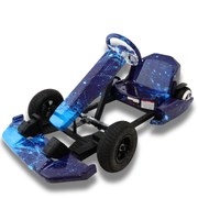 2026 Night Blue Go Kart 36V With Adjustable Seat Goes Up To 14 mph