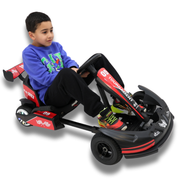 2026 The Fighter 36V Go Kart Adjustable Seat Goes Up To 14 mph
