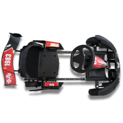 2026 The Fighter 36V Go Kart Adjustable Seat Goes Up To 14 mph