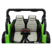 The Lightning 24V Jeep Style Kids Ride-On Car, Rubber Tires, Leather Seat with Parental Remote, Upgraded LED Light Kit