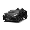 2026 Licensed 24V Chevrolet Corvette C8 Kids Ride On 2 Seater Car, Leather Seat, Rubber Tires