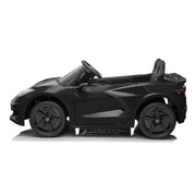 2026 Licensed 24V Chevrolet Corvette C8 Kids Ride On 2 Seater Car, Leather Seat, Rubber Tires