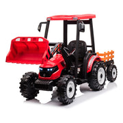 2024 24V Rhino Tractor 1 Seater Ride on for Kids with Parental RC and Wagon