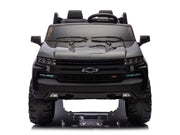 2026 Licensed 24V Chevrolet Silverado Kids Ride On 2 seater Truck, Leather Seat, Rubber Tires, with Remote Control