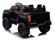 2026 Licensed 24V Chevrolet Silverado Kids Ride On 2 seater Truck, Leather Seat, Rubber Tires, with Remote Control