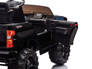 2026 Licensed 24V Chevrolet Silverado Kids Ride On 2 seater Truck, Leather Seat, Rubber Tires, with Remote Control