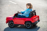 2026 24V Chevrolet Silverado 4x4 2 Seater Kids Ride On Car with RC