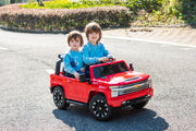 2026 24V Chevrolet Silverado 4x4 2 Seater Kids Ride On Car with RC