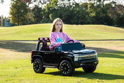 2026 24V Chevrolet Silverado 4x4 2 Seater Kids Ride On Car with RC