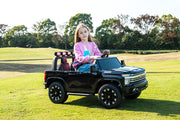 2026 24V Chevrolet Silverado 4x4 2 Seater Kids Ride On Car with RC