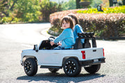 2026 24V Chevrolet Silverado 4x4 2 Seater Kids Ride On Car with RC