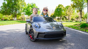 2026 Licensed 24V Porsche 911 GT3 Kids Ride On Car 2 Seater Upgraded 180W Silent Motors