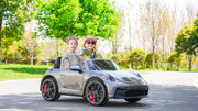2026 Licensed 24V Porsche 911 GT3 Kids Ride On Car 2 Seater Upgraded 180W Silent Motors