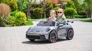 2026 Licensed 24V Porsche 911 GT3 Kids Ride On Car 2 Seater Upgraded 180W Silent Motors