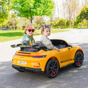 2026 Licensed 24V Porsche 911 GT3 Kids Ride On Car 2 Seater Upgraded 180W Silent Motors