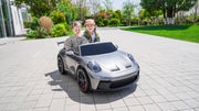 2026 Licensed 24V Porsche 911 GT3 Kids Ride On Car 2 Seater Upgraded 180W Silent Motors