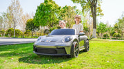 2026 Licensed 24V Porsche 911 GT3 Kids Ride On Car 2 Seater Upgraded 180W Silent Motors